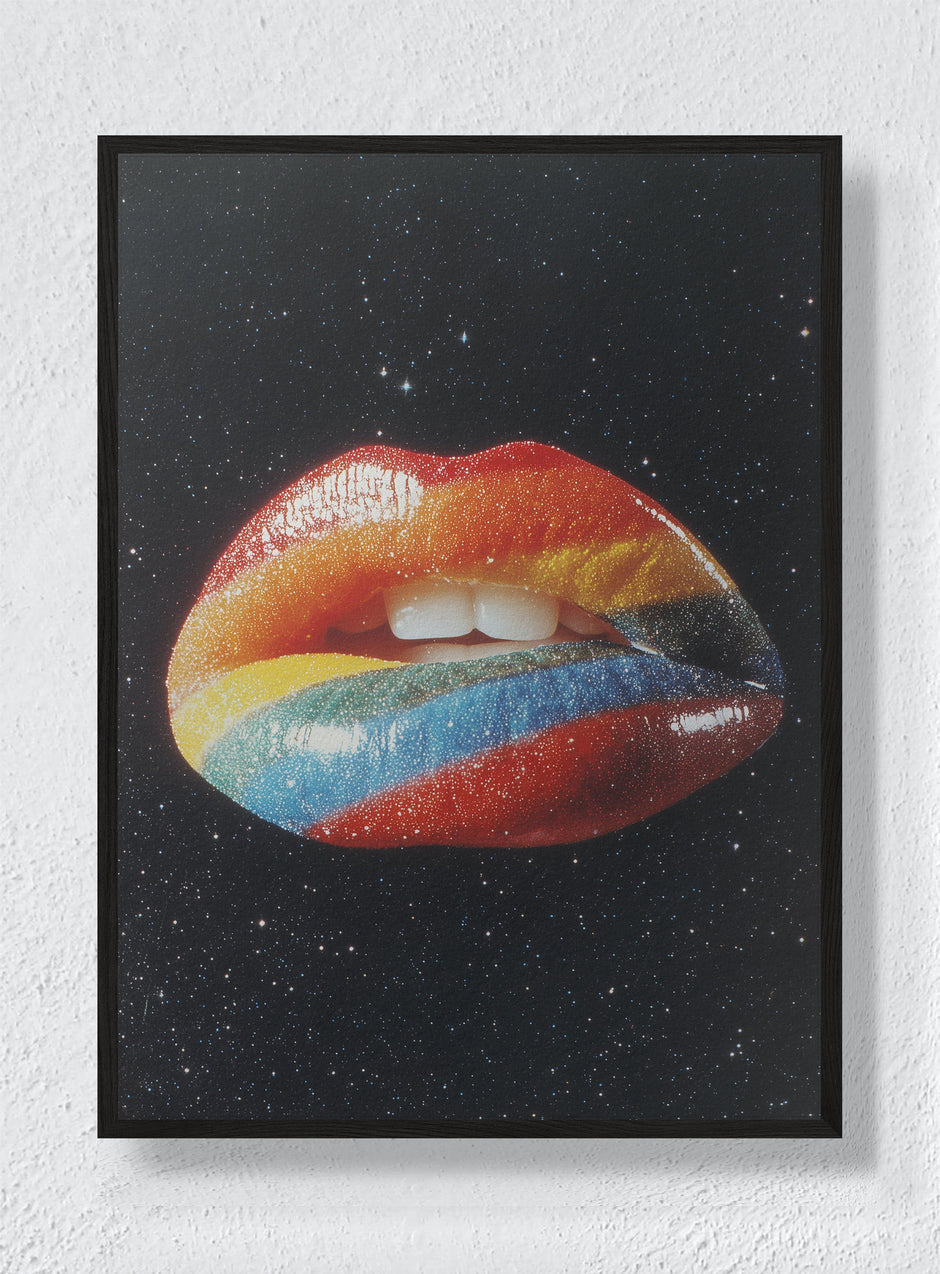 INTERSTELLAR GLAM - Black Frame