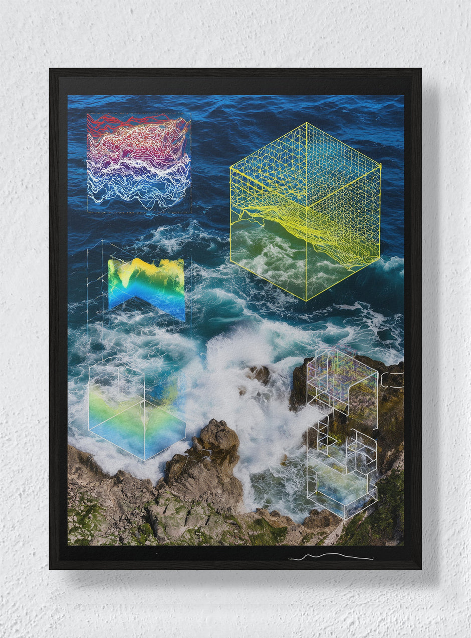 A MAP OF THE UNKNOWN - Black Frame