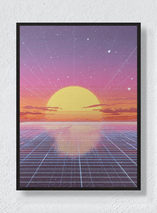 TERMINAL DAWN - Black Frame