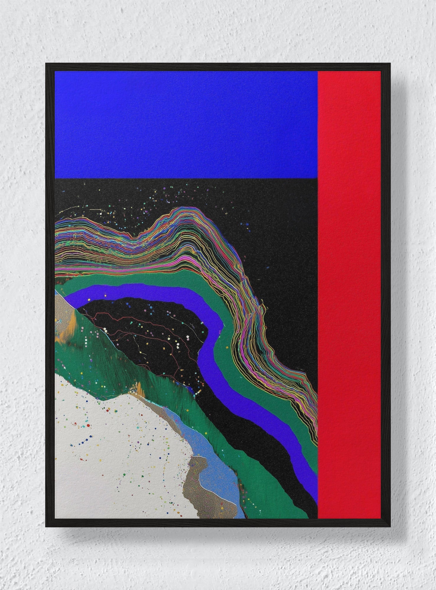 BOTANY AFTER MIDNIGHT - Black Frame
