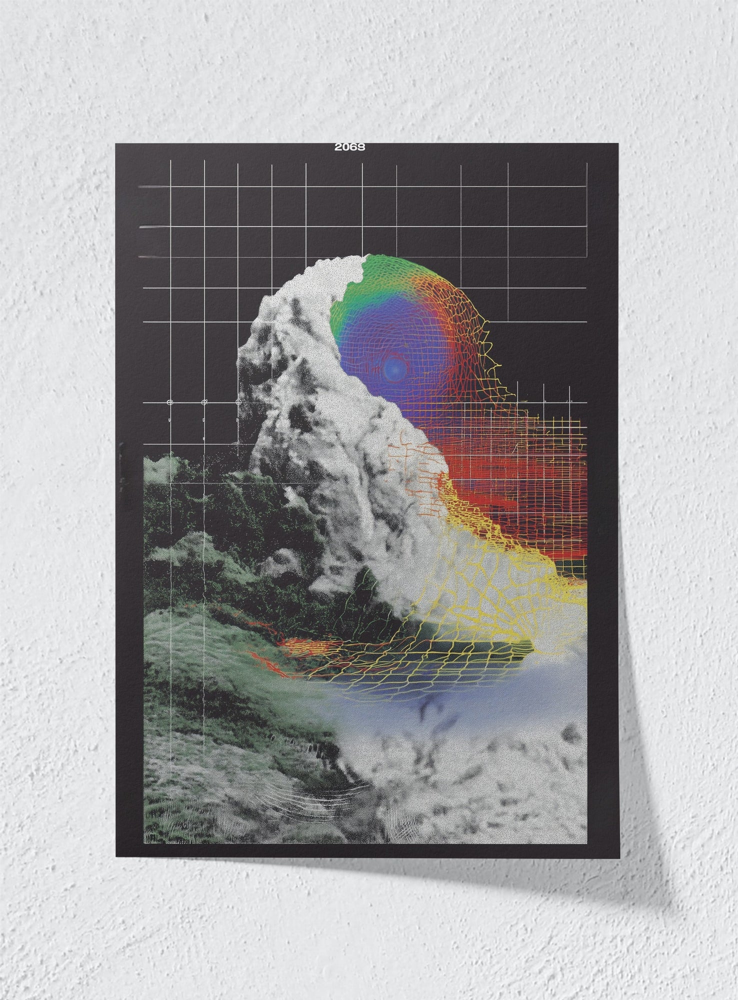 THE LOOM HESITATES - Unframed