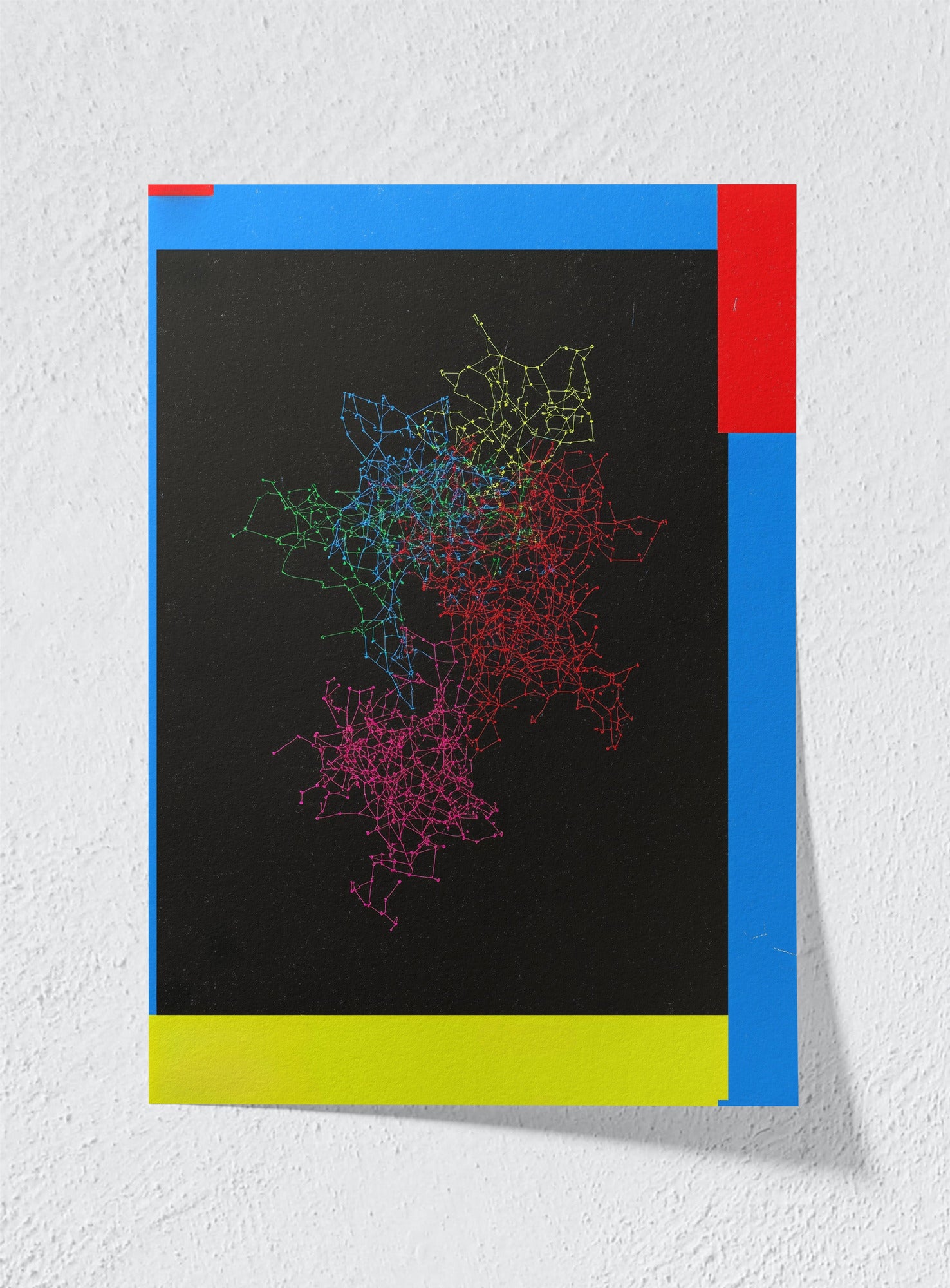 THE SQUARE THAT WANTED TO BE AIR - Unframed