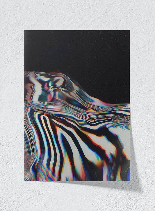 LIQUID ZEBRA - Unframed