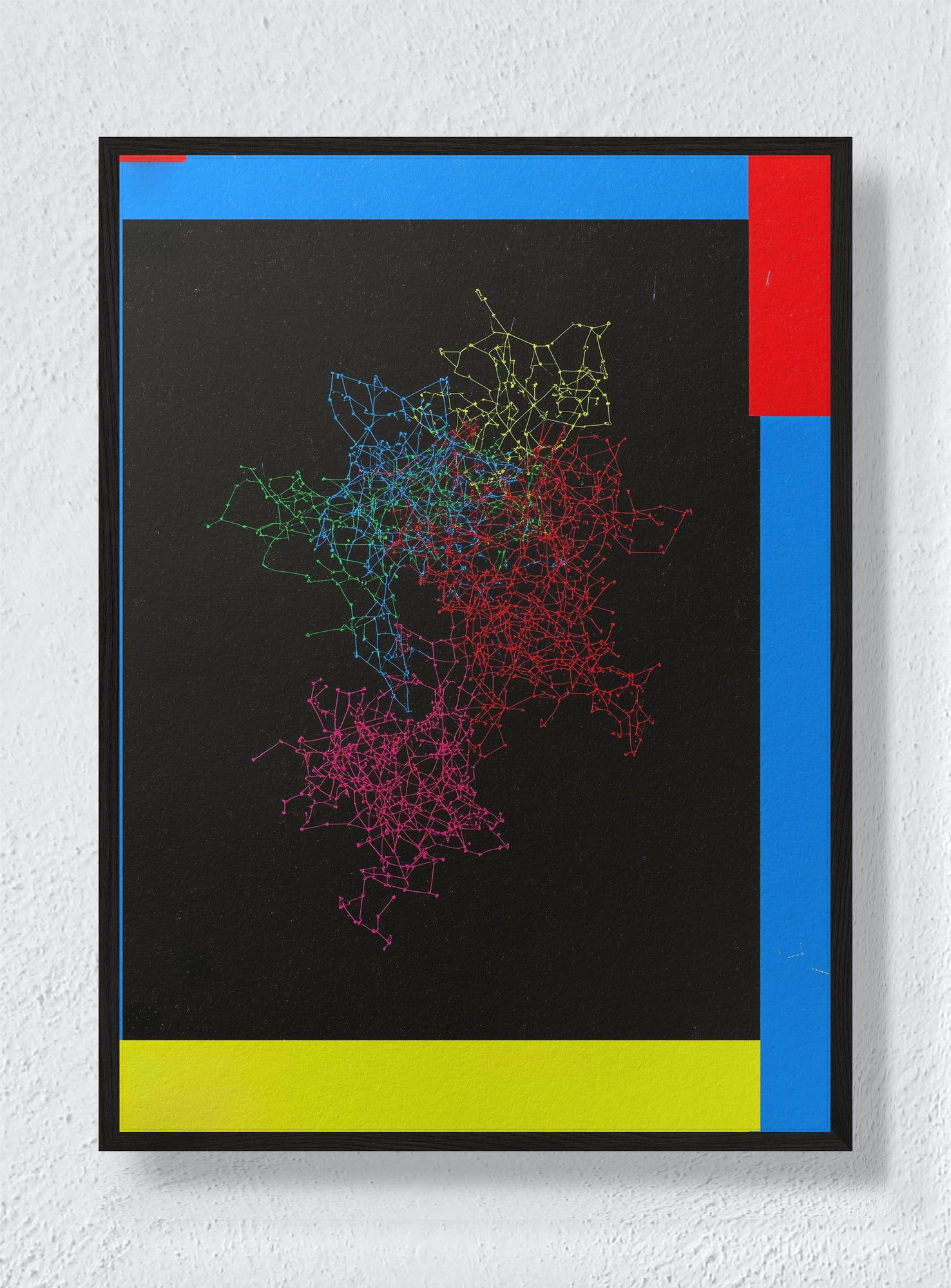 THE SQUARE THAT WANTED TO BE AIR - Black Frame