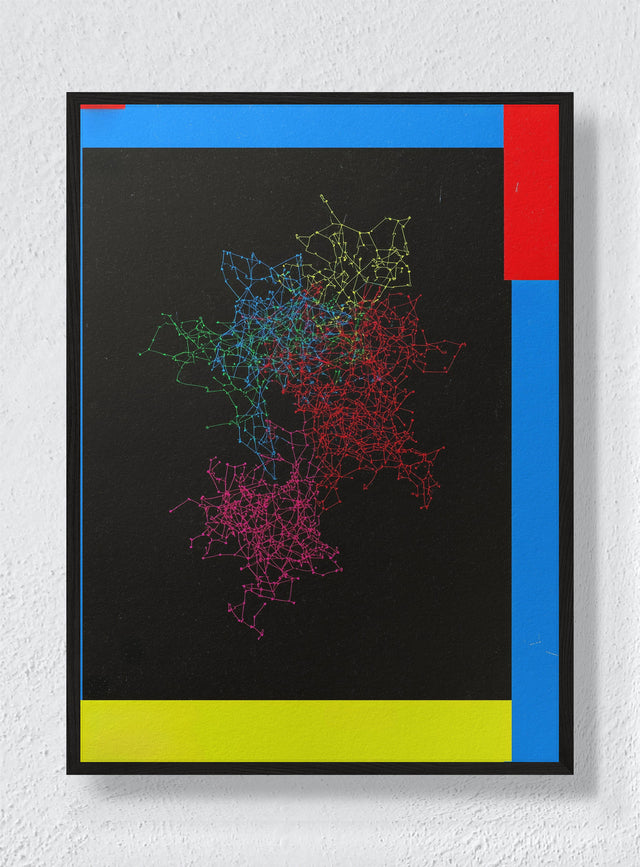 THE SQUARE THAT WANTED TO BE AIR - Black Frame