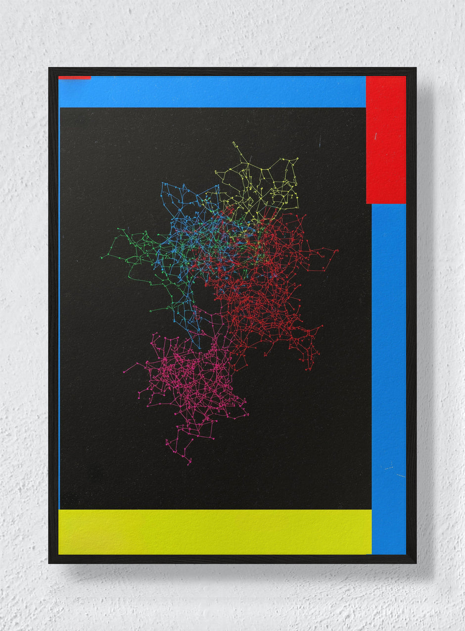 THE SQUARE THAT WANTED TO BE AIR - Black Frame