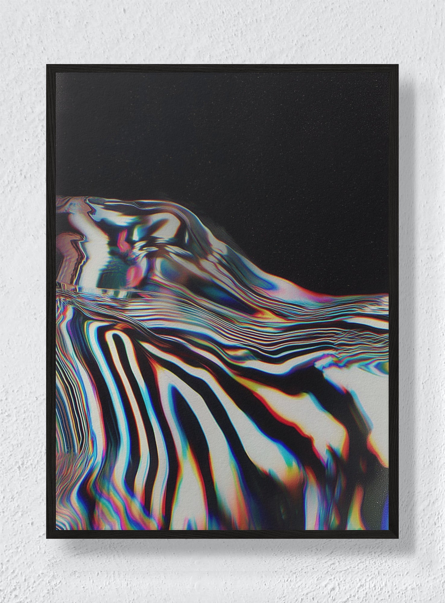 LIQUID ZEBRA - Black Frame