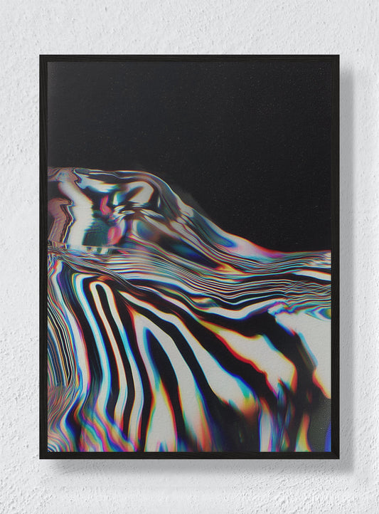 LIQUID ZEBRA - Black Frame