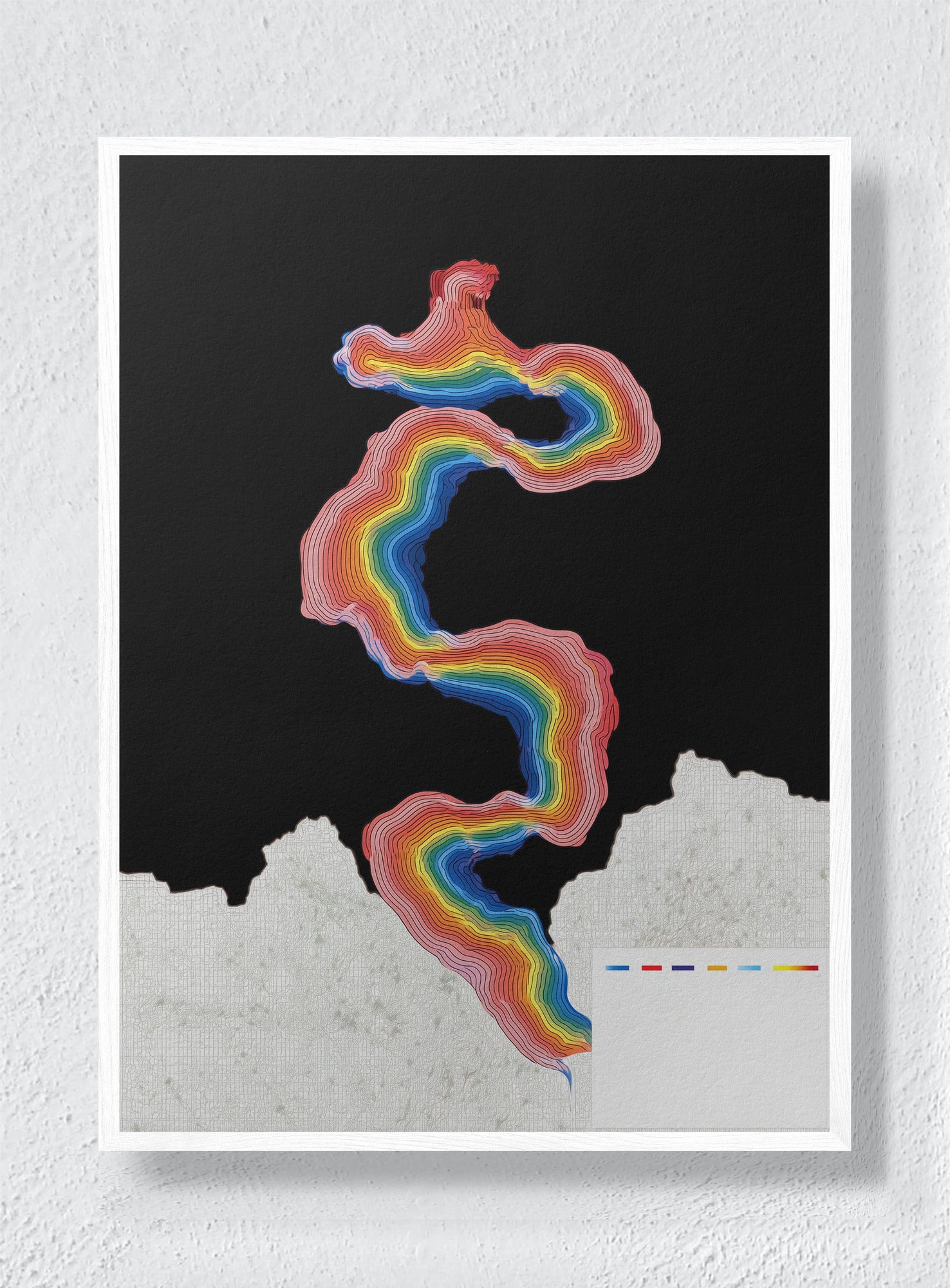 UNTUNED BUT STILL SPEAKING - White Frame
