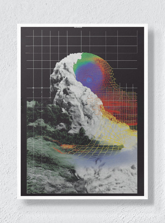 THE LOOM HESITATES - White Frame