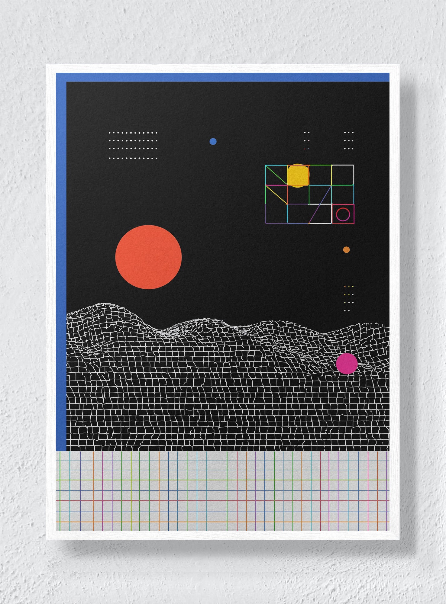 PATCHED ORBIT - White Frame
