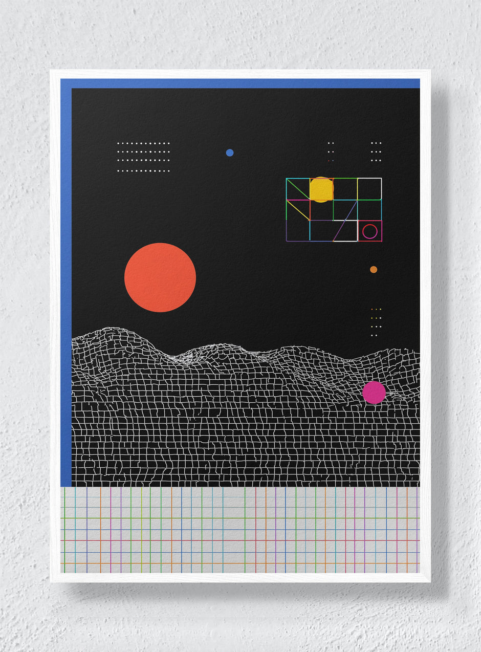PATCHED ORBIT - White Frame