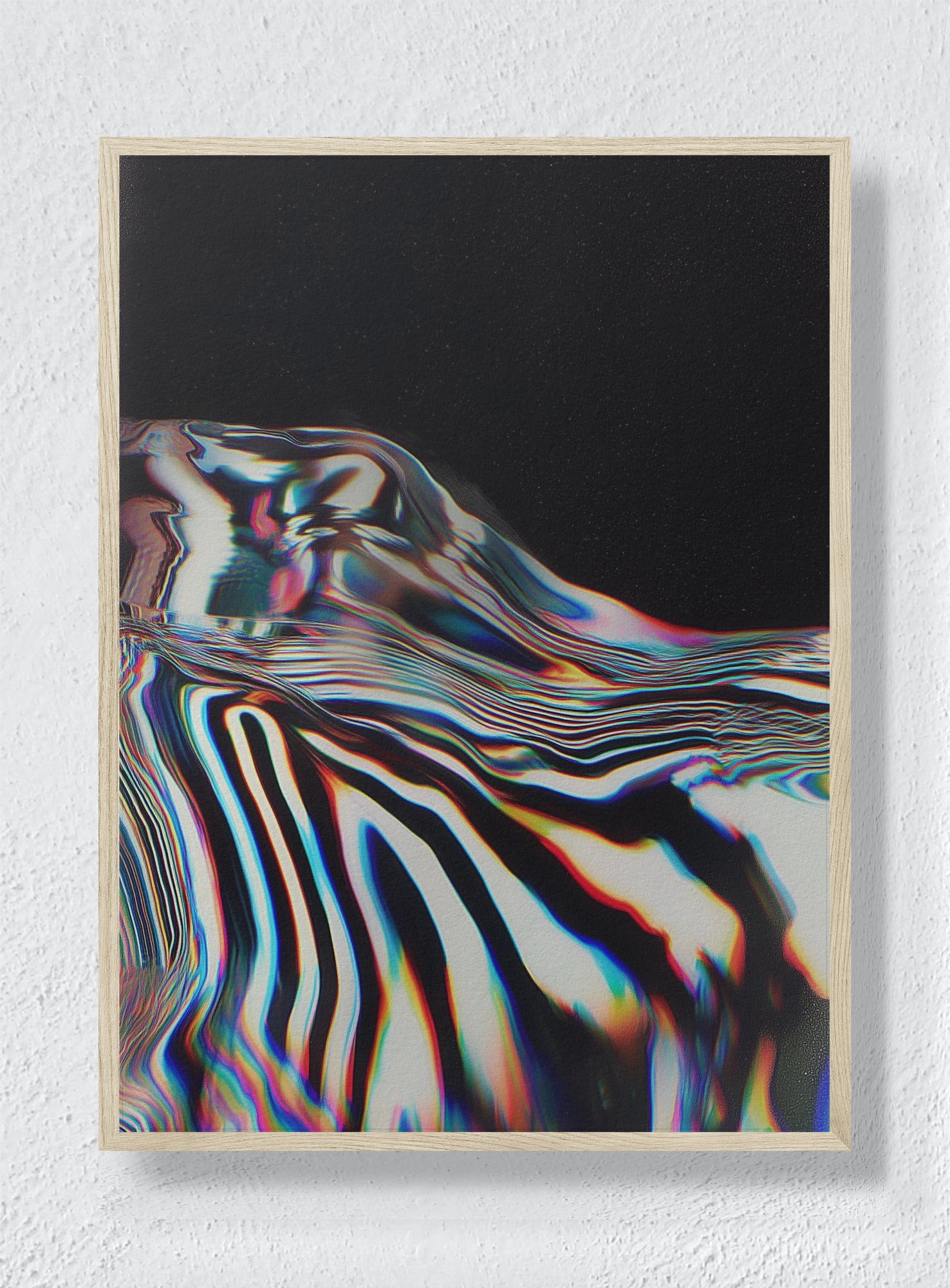 LIQUID ZEBRA - Natural Frame