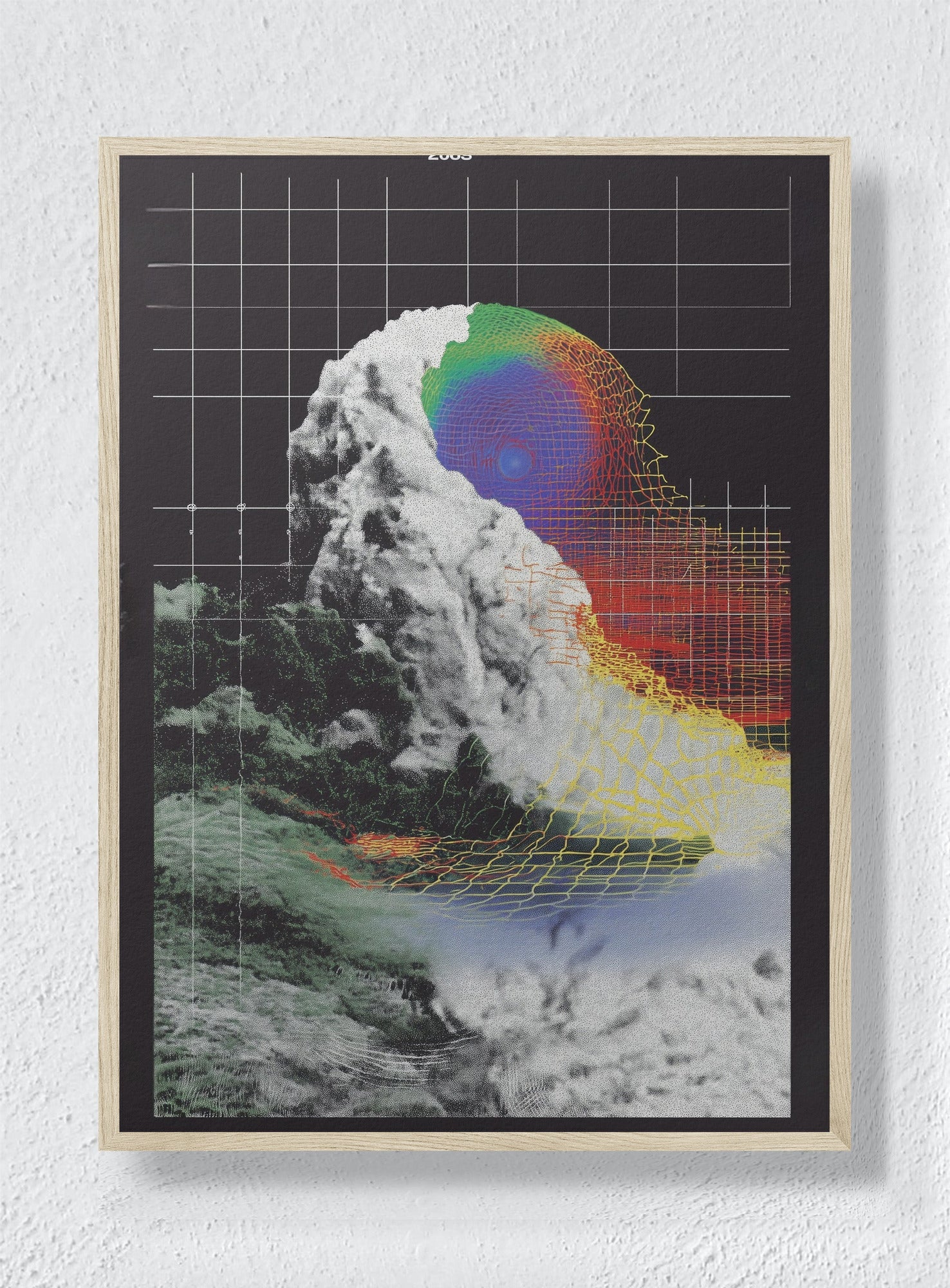 THE LOOM HESITATES - Natural Frame