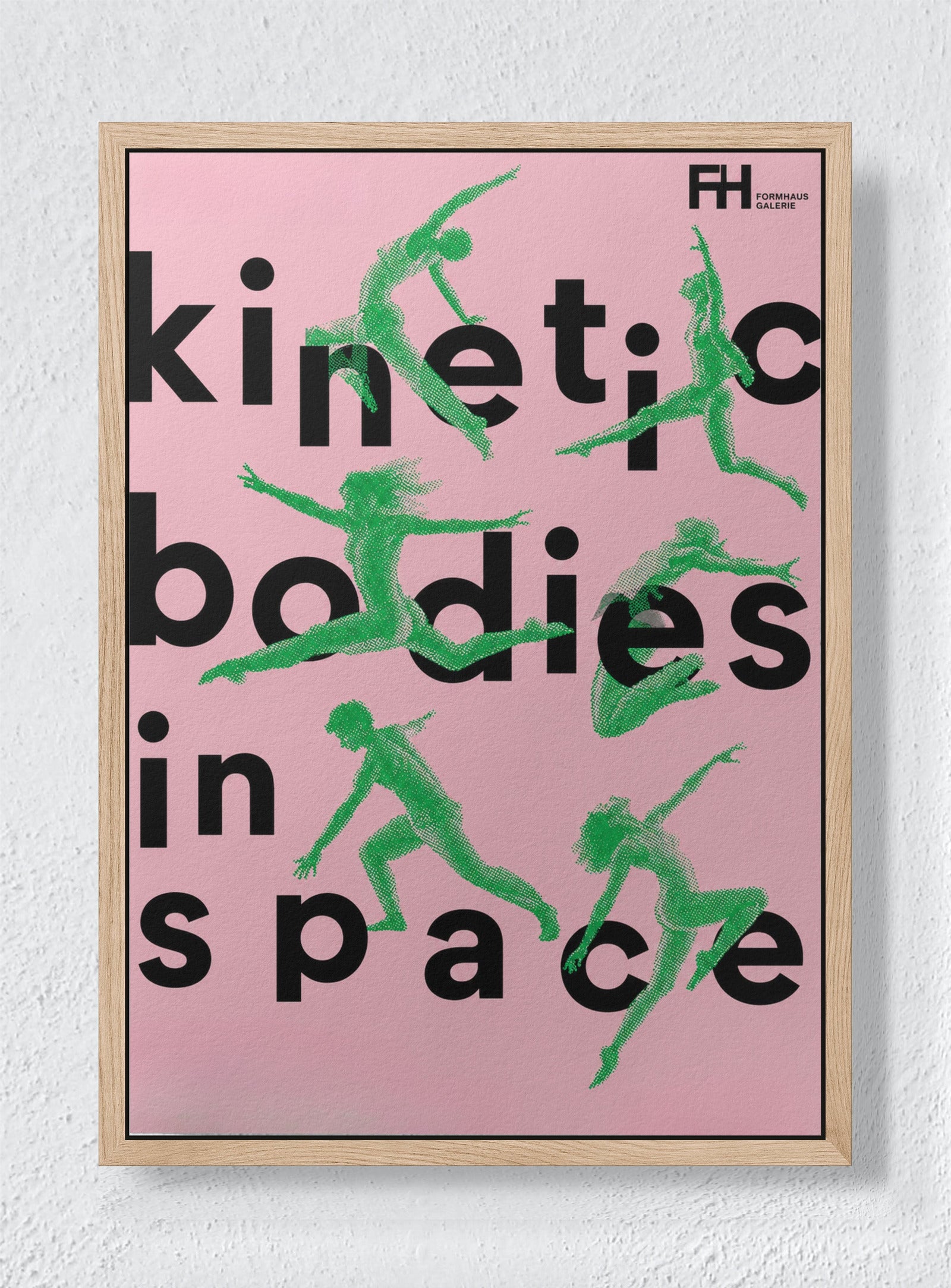 SPACE FOR MOVEMENT - Natural frame canvas