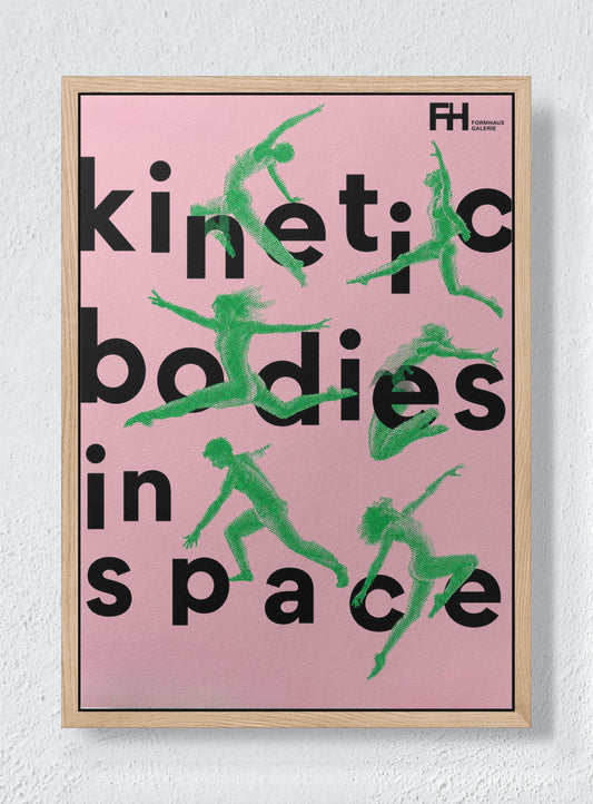 SPACE FOR MOVEMENT - Natural frame canvas