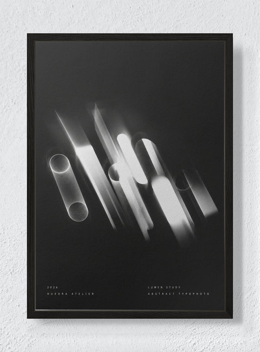 OBSIDIAN - Black frame canvas