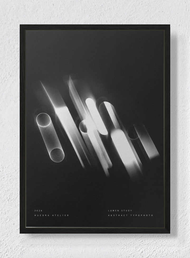OBSIDIAN - Black frame canvas