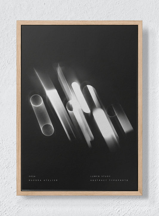OBSIDIAN - Natural frame canvas