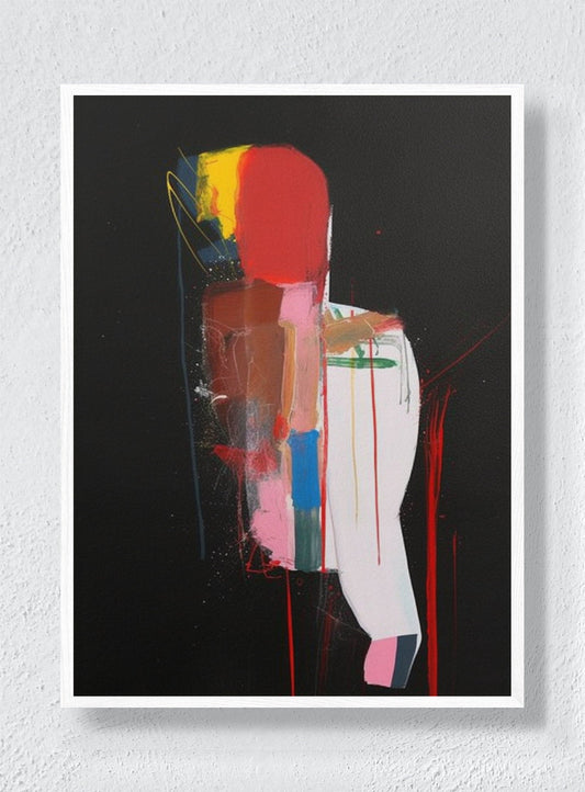 STILL HERE - White Frame
