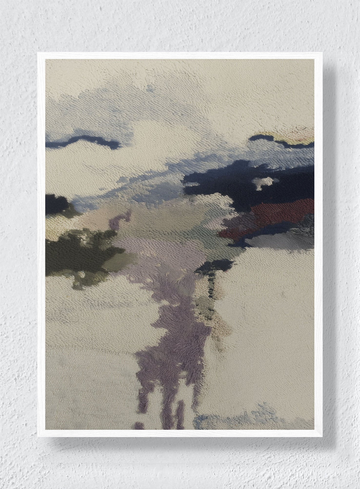 FADING SIGNAL - White Frame