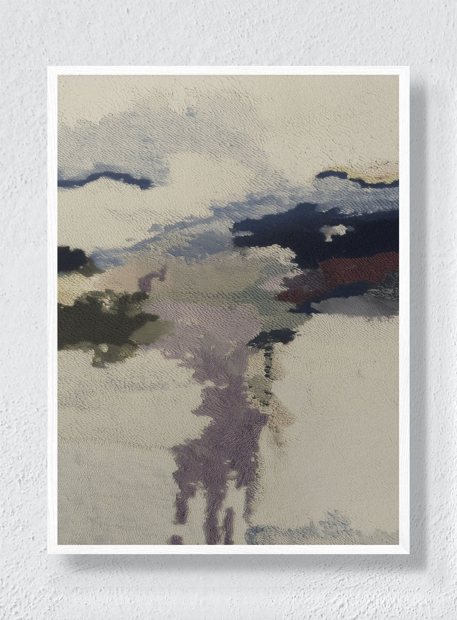 FADING SIGNAL - White Frame