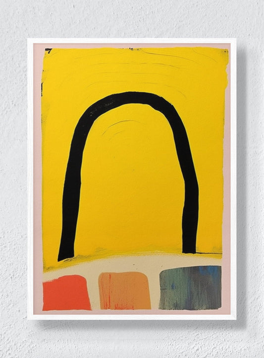 PASSAGE - White Frame