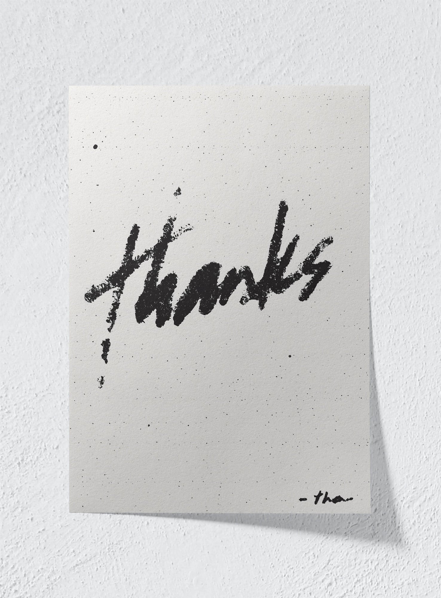URBAN GRATITUDE - Unframed