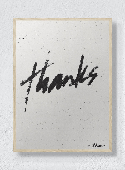 URBAN GRATITUDE - Natural Frame