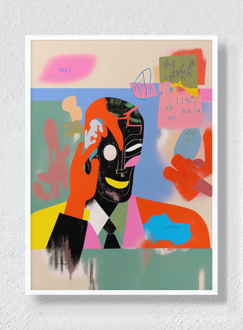 CUT & PASTE - White Frame