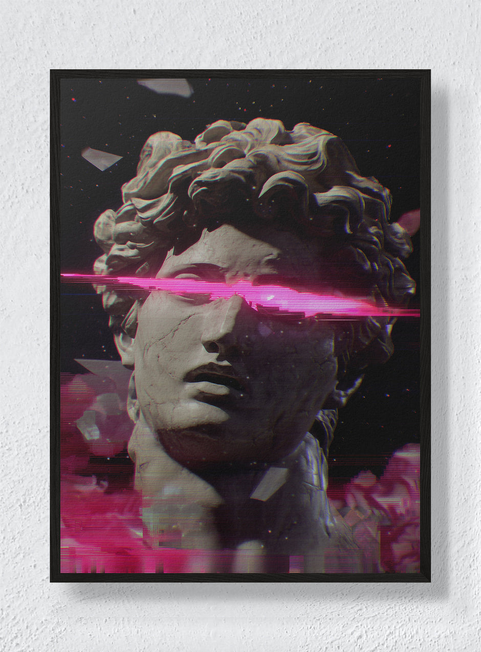 GLITCH RENAISSANCE - Black Frame