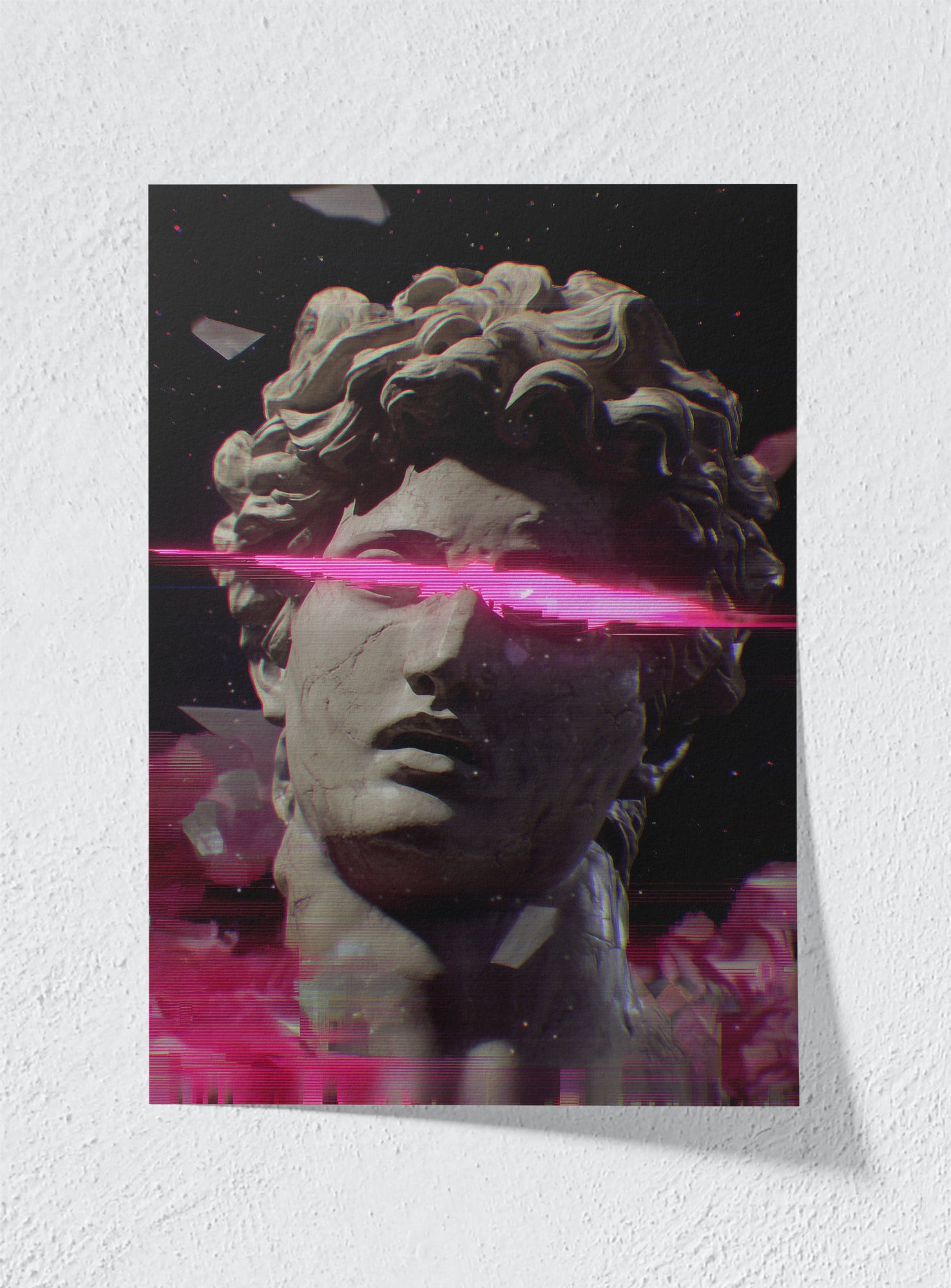 GLITCH RENAISSANCE - Unframed