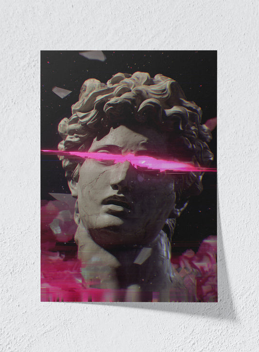 GLITCH RENAISSANCE - Unframed
