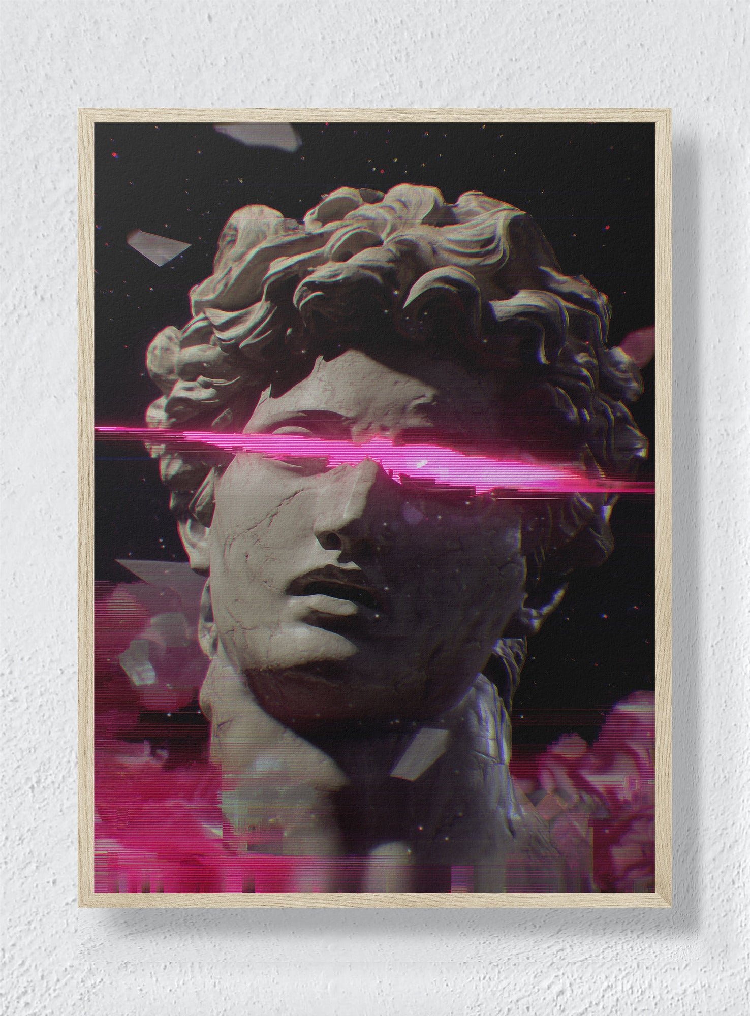 GLITCH RENAISSANCE - Natural Frame