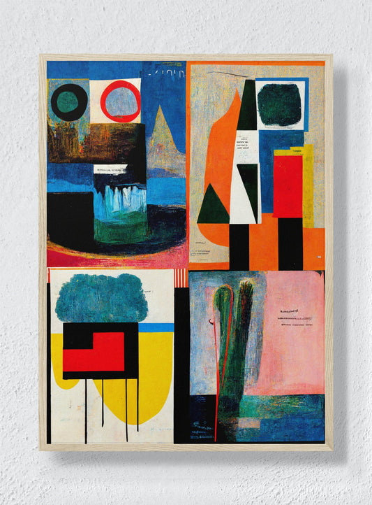 FOUR ROOMS - Natural Frame