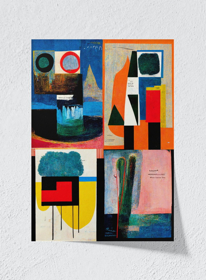 FOUR ROOMS - Unframed