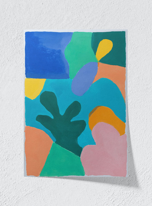BOTANICAL PUZZLE - Unframed