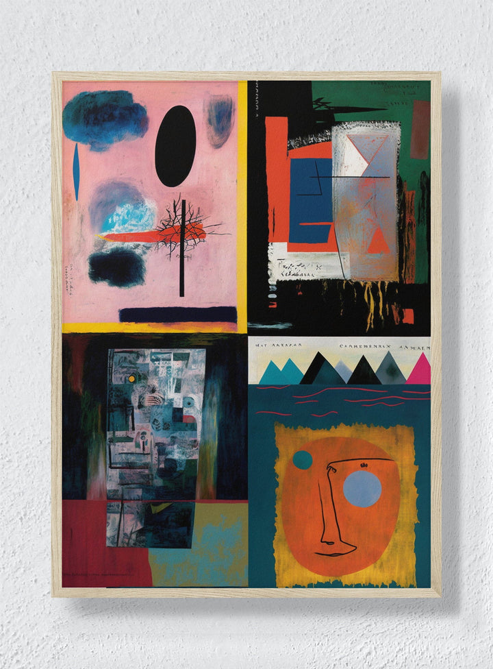 FOUR VIEWS - Natural Frame