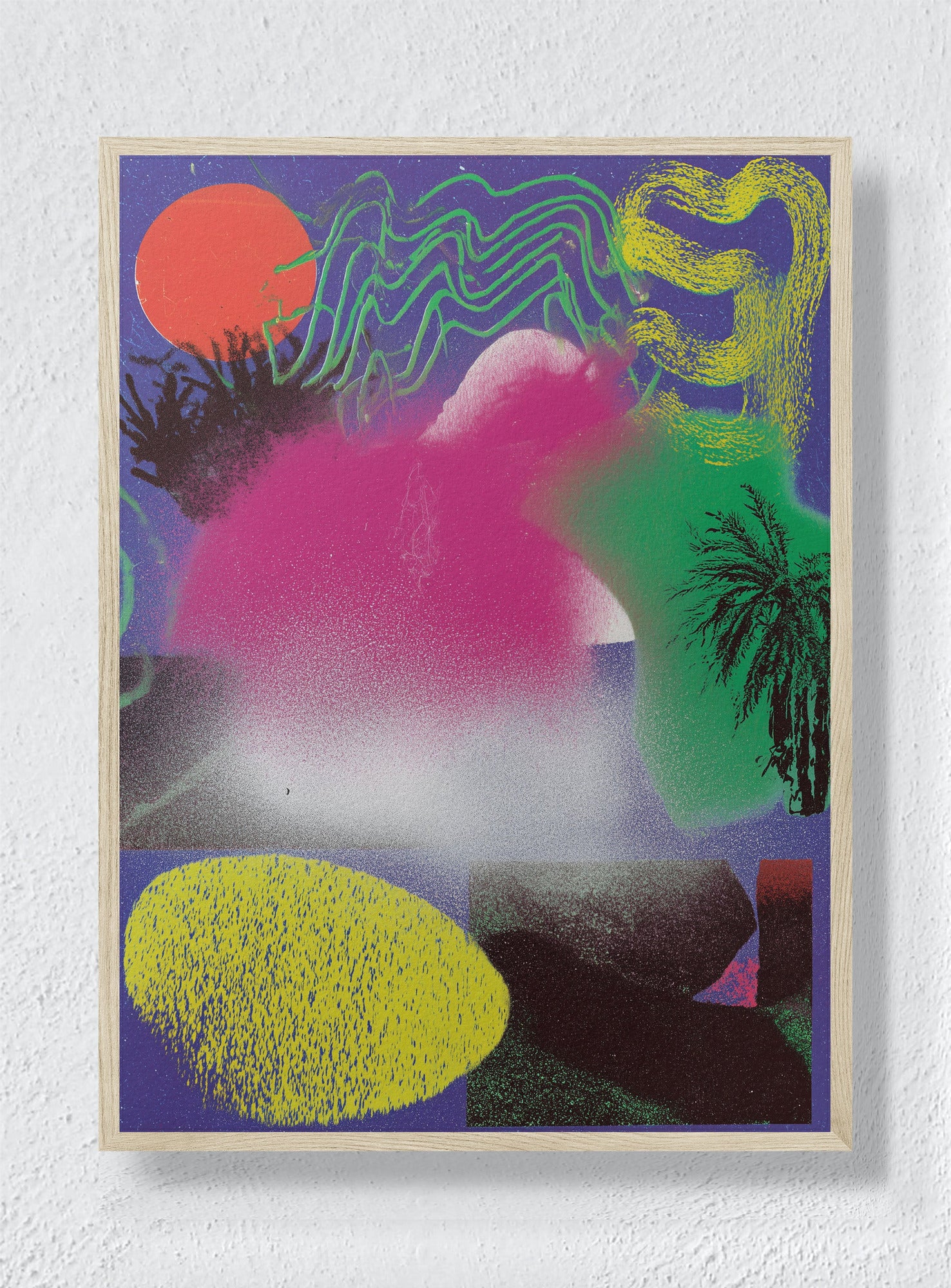 DIGITAL NOISE SCAPE - Natural Frame