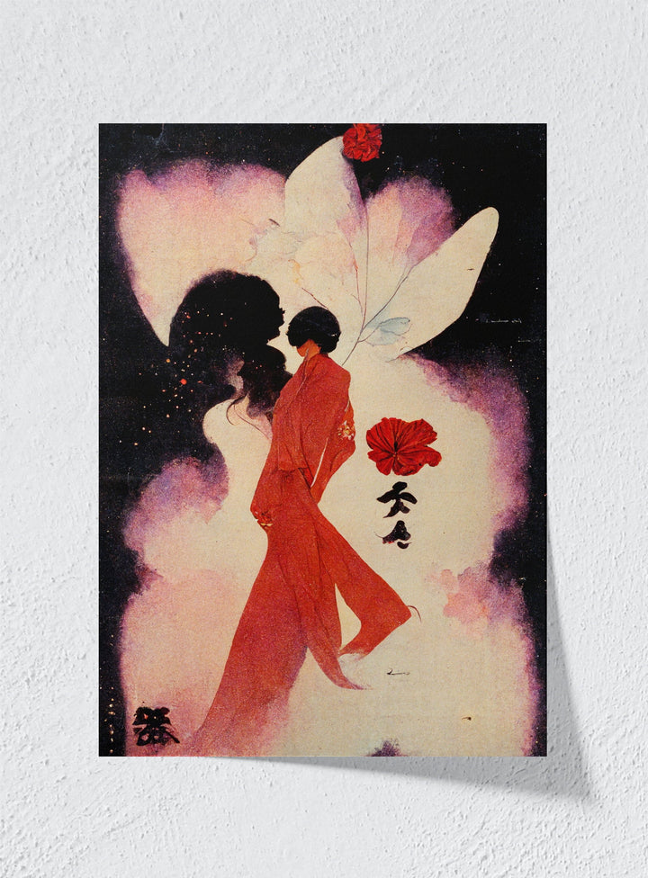 SMOKE & SILK - Unframed