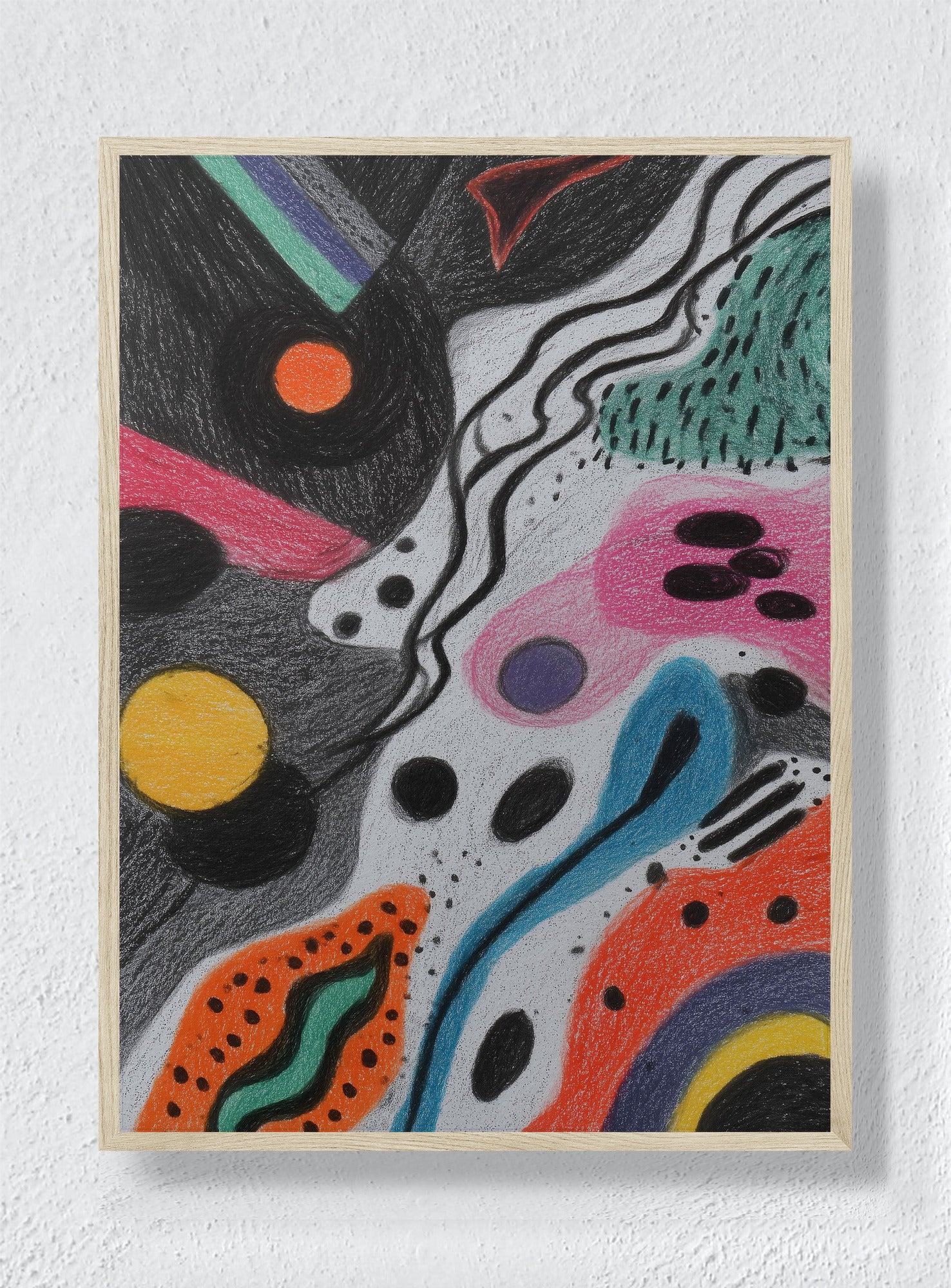 TERRAZZO DREAMS - Natural Frame
