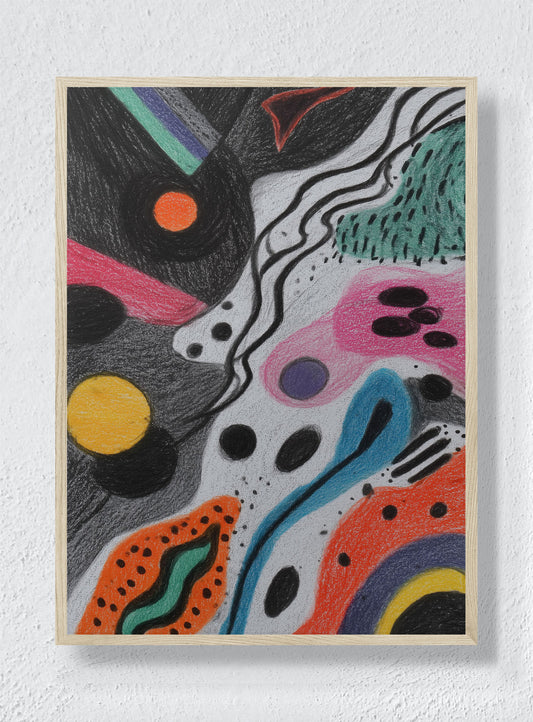 TERRAZZO DREAMS - Natural Frame
