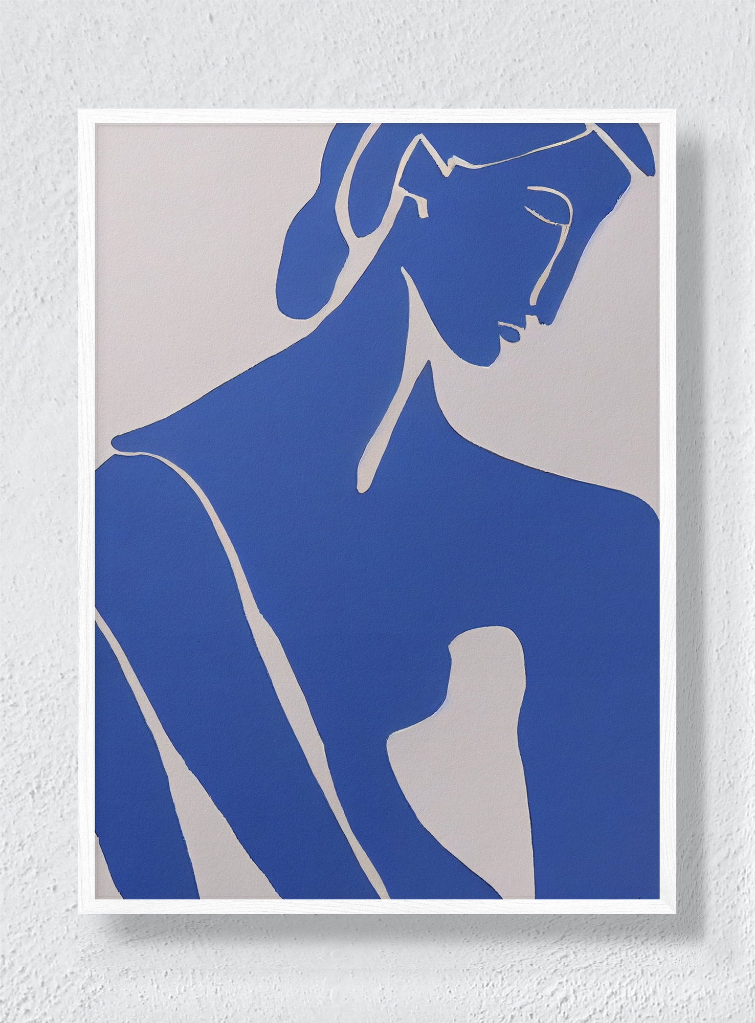 THE CUTOUT - White Frame