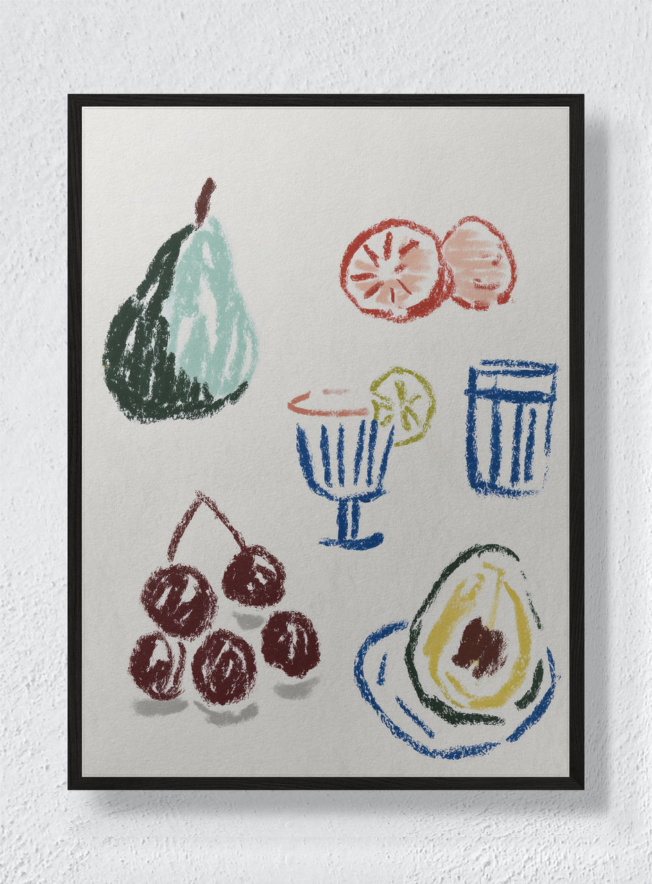 SUNDAY BRUNCH - Black Frame