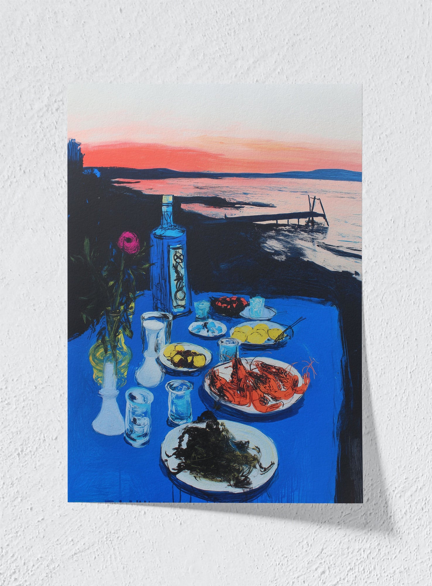 AL FRESCO EVENING - Unframed