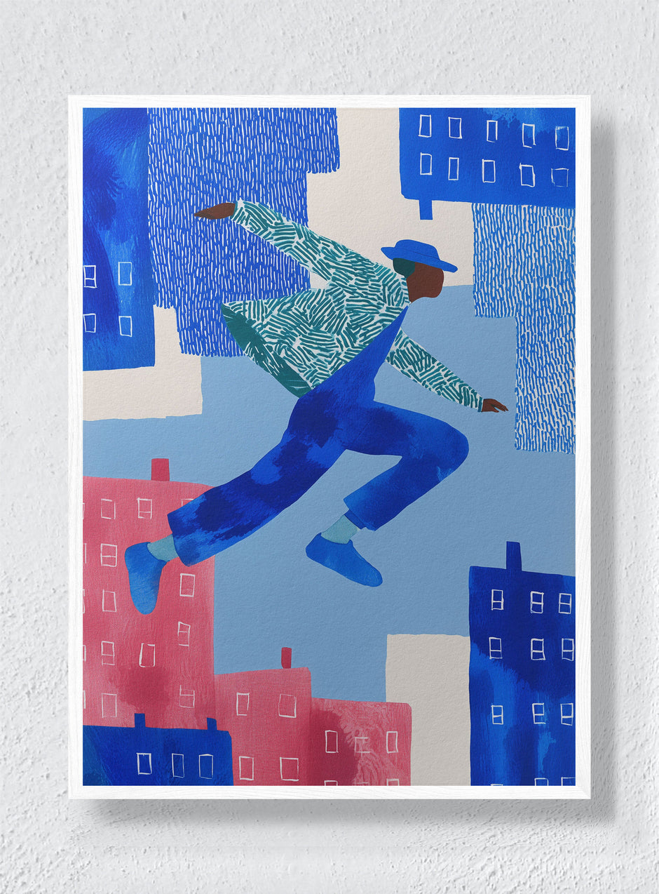 THE COMMUTER - White Frame