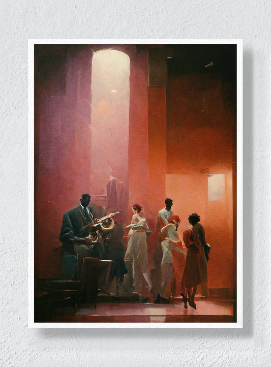 AFTER HOURS - White Frame