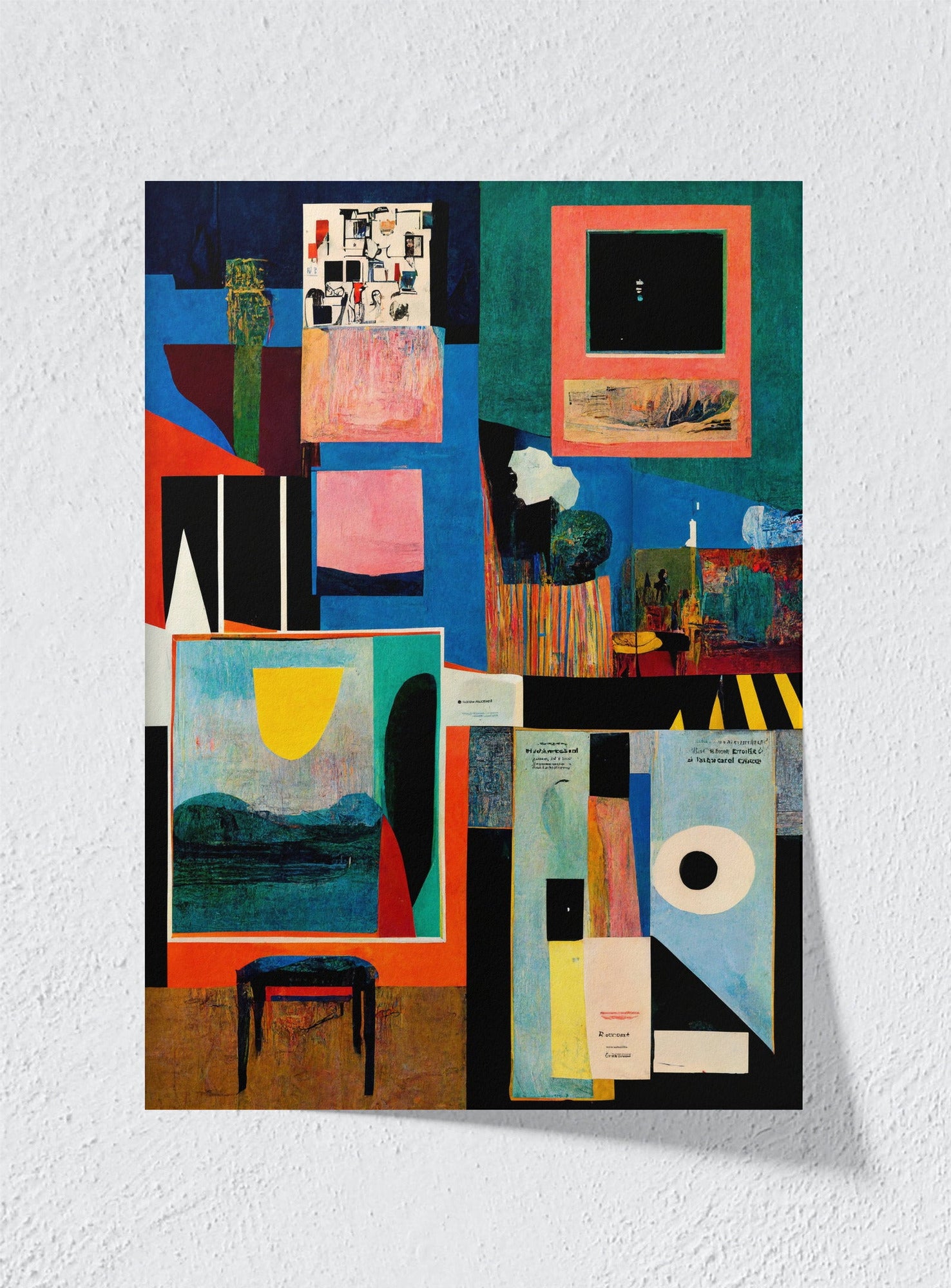 FOUR LAYERS - Unframed
