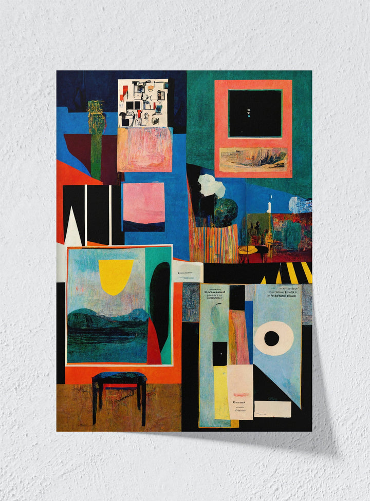 FOUR LAYERS - Unframed