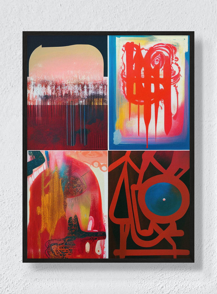 RED RUN - Black Frame